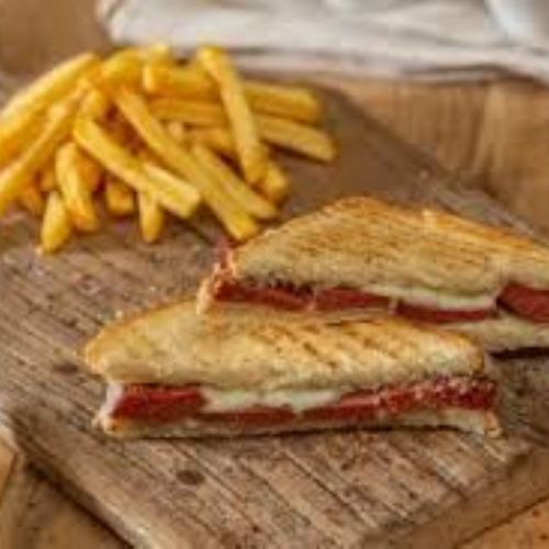 Sucuklu tost+Patates